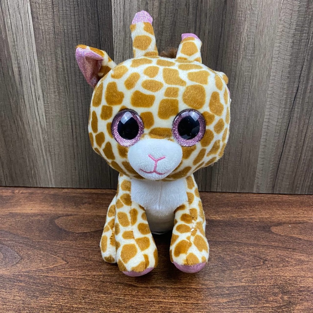 Toy Factory Bright Eyes 8" Giraffe Plush